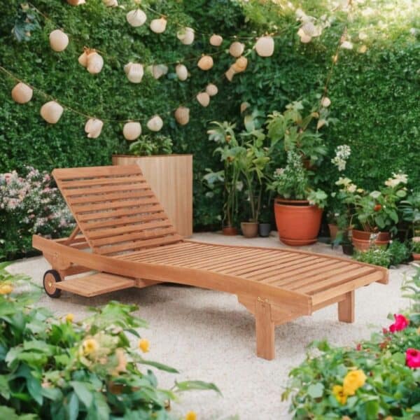Teak Cambium Lounger