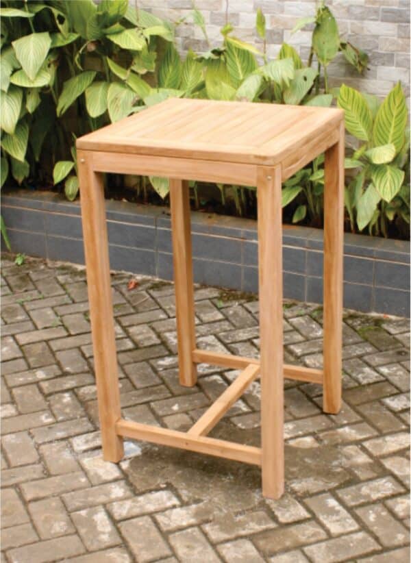 Teak Bistro Bar Table