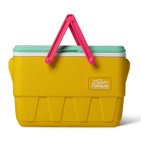 Igloo Retro Picnic Yellow Cooler 23L