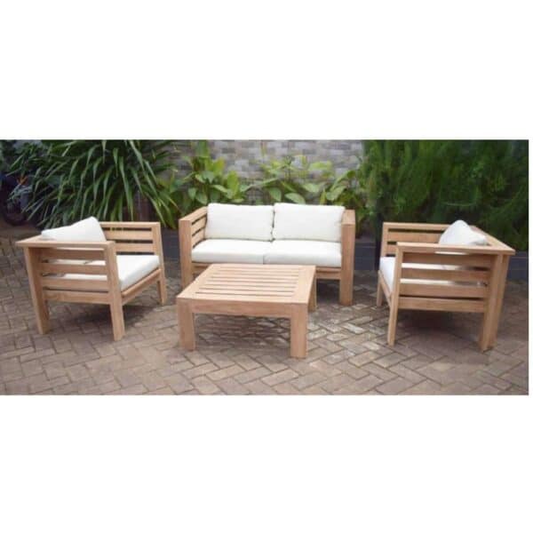 President Set 2 Seater & 1 Seater & Coffee Table